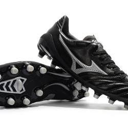 Kopačky Mizuno Morelia Neo II Made in Japan Černá Stříbro 39-45