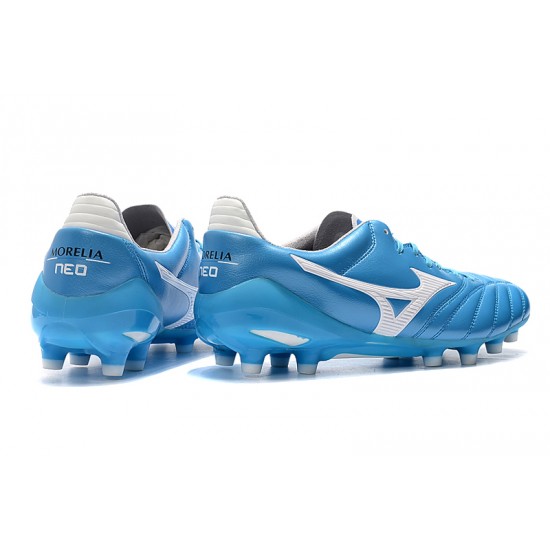 Kopačky Mizuno Morelia Neo II Made in Japan Modrý Bílá 39-45