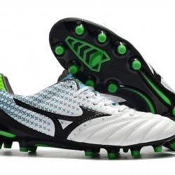 Kopačky Mizuno Morelia Neo II Made in Japan Bílá Černá Zelená 39-45