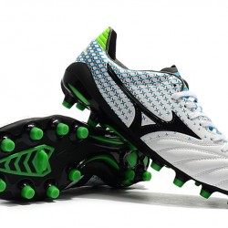 Kopačky Mizuno Morelia Neo II Made in Japan Bílá Černá Zelená 39-45