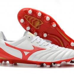 Kopačky Mizuno Morelia Neo II Made in Japan Bílá Červené 39-45
