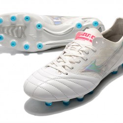 Kopačky Mizuno Morelia Neo II Made in Japan Bílá Stříbro 39-45