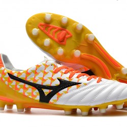 Kopačky Mizuno Morelia Neo II Made in Japan Bílá Žlutá oranžový 39-45