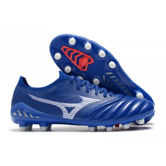 Kopačky Mizuno Morelia Neo III B Made In Japan FG Modrý Bílá 39-45