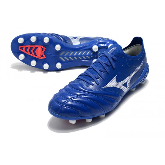 Kopačky Mizuno Morelia Neo III B Made In Japan FG Modrý Bílá 39-45