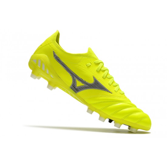 Kopačky Mizuno Morelia Neo III B Made In Japan FG Zelená Černá 39-45