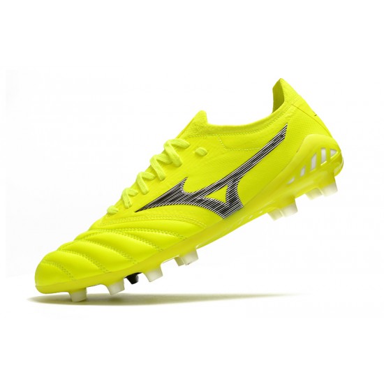 Kopačky Mizuno Morelia Neo III B Made In Japan FG Zelená Černá 39-45