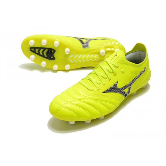 Kopačky Mizuno Morelia Neo III B Made In Japan FG Zelená Černá 39-45