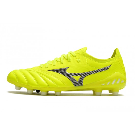 Kopačky Mizuno Morelia Neo III B Made In Japan FG Zelená Černá 39-45