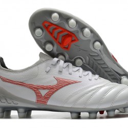 Kopačky Mizuno Morelia Neo III B Made In Japan FG Šedá Červené 39-45