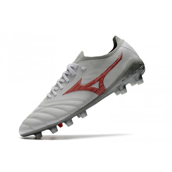 Kopačky Mizuno Morelia Neo III B Made In Japan FG Šedá Červené 39-45