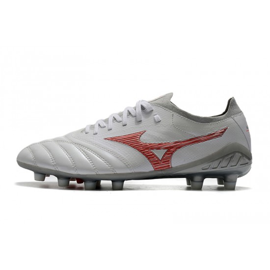 Kopačky Mizuno Morelia Neo III B Made In Japan FG Šedá Červené 39-45