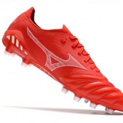 Kopačky Mizuno Morelia Neo III B Made In Japan FG Červené Bílá 39-45