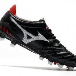 Kopačky Mizuno Morelia Neo III Pro FG Černá Stříbro 39-45