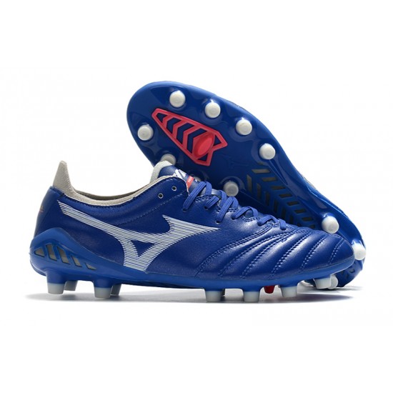 Kopačky Mizuno Morelia Neo III Pro FG Modrý Bílá 39-45