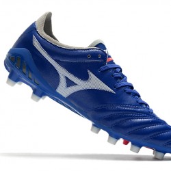 Kopačky Mizuno Morelia Neo III Pro FG Modrý Bílá 39-45