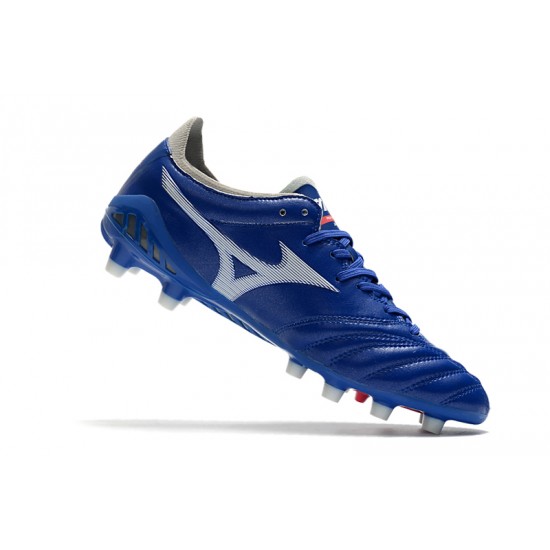 Kopačky Mizuno Morelia Neo III Pro FG Modrý Bílá 39-45