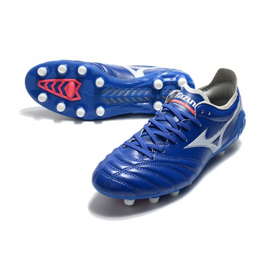 Kopačky Mizuno Morelia Neo III Pro FG Modrý Bílá 39-45