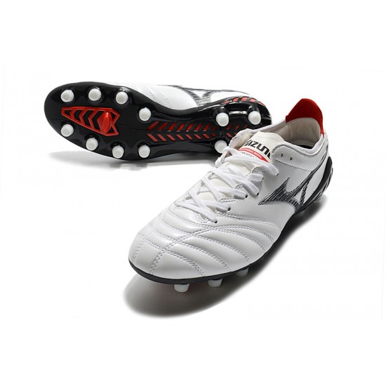 Kopačky Mizuno Morelia Neo III Pro FG Bílá Černá 39-45