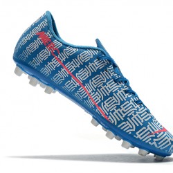 Kopačky Nike Dream Speed Mercurial Vapor Academy AG Modrý Stříbro Červené 39-45