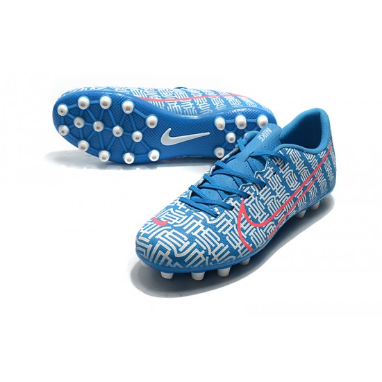 Kopačky Nike Dream Speed Mercurial Vapor Academy AG Modrý Stříbro Červené 39-45