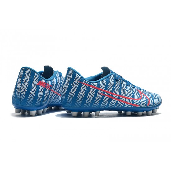 Kopačky Nike Dream Speed Mercurial Vapor Academy AG Modrý Stříbro Červené 39-45