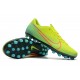 Kopačky Nike Dream Speed Mercurial Vapor Academy AG Zelená Modrý oranžový 39-45