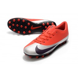 Kopačky Nike Dream Speed Mercurial Vapor Academy AG Červené Stříbro Nachový 39-45