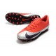 Kopačky Nike Dream Speed Mercurial Vapor Academy AG Červené Stříbro Nachový 39-45