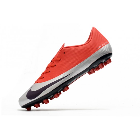 Kopačky Nike Dream Speed Mercurial Vapor Academy AG Červené Stříbro Nachový 39-45