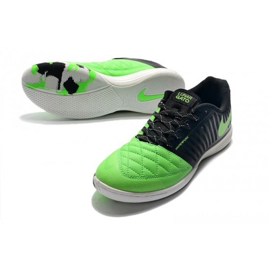 Kopačky Nike Lunar Gato II IC Černá Zelená 39-45