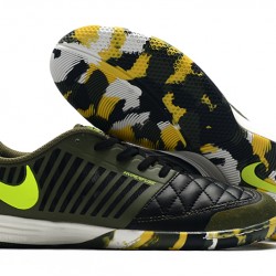 Kopačky Nike Lunar Gato II IC Černá Zelená Hnědý 39-45
