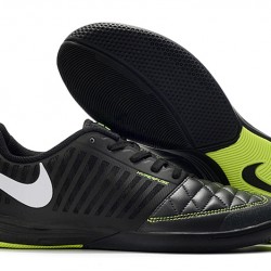 Kopačky Nike Lunar Gato II IC Černá Zelená Stříbro 39-45