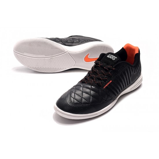 Kopačky Nike Lunar Gato II IC Černá oranžový 39-45