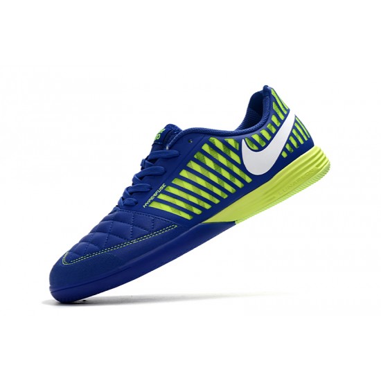 Kopačky Nike Lunar Gato II IC Modrý Zelená 39-45