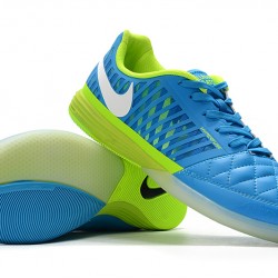 Kopačky Nike Lunar Gato II IC Modrý Zelená Stříbro 39-45