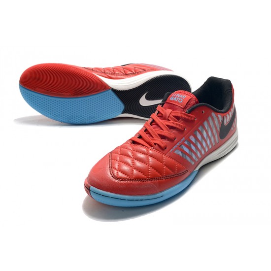 Kopačky Nike Lunar Gato II IC Červené Černá 39-45