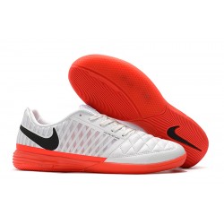 Kopačky Nike Lunar Gato II IC Bílá Červené Černá 39-45