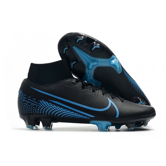 Kopačky Nike Mercurial 7 Elite FG Černá Modrý 39-45