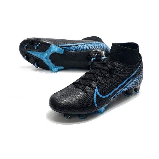 Kopačky Nike Mercurial 7 Elite FG Černá Modrý 39-45