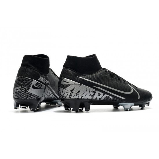 Kopačky Nike Mercurial 7 Elite FG Černá Stříbro 39-45