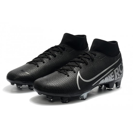 Kopačky Nike Mercurial 7 Elite FG Černá Stříbro 39-45