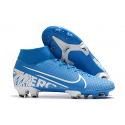 Kopačky Nike Mercurial 7 Elite FG Modrý Stříbro 39-45