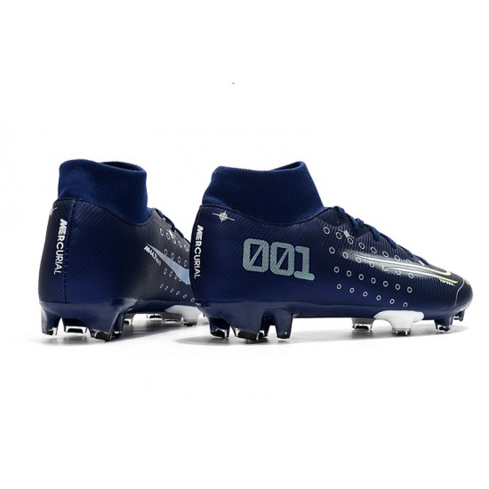 Kopačky Nike Mercurial 7 Elite FG Modrý Bílá 39-45