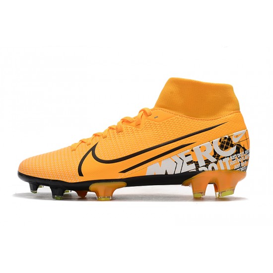 Kopačky Nike Mercurial 7 Elite FG oranžový Černá 39-45