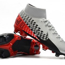 Kopačky Nike Mercurial 7 Elite FG Stříbro Černá Červené 39-45