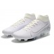 Kopačky Nike Mercurial 7 Elite FG Bílá Stříbro 39-45