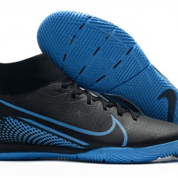 Kopačky Nike Mercurial Superfly VII Academy IC Černá Modrý 39-45