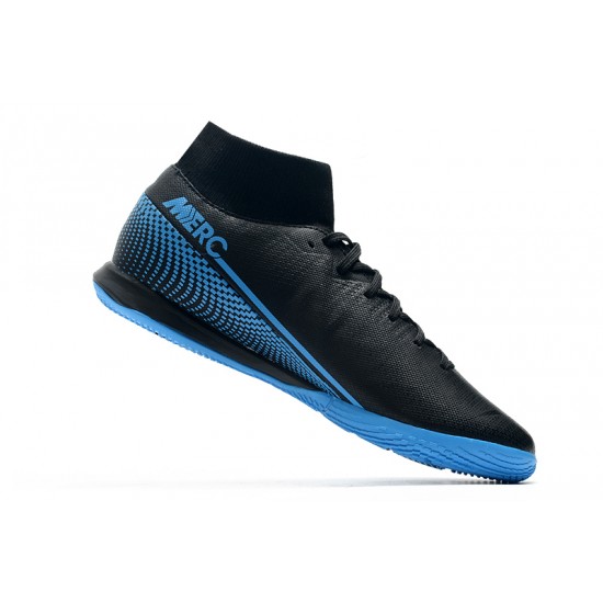 Kopačky Nike Mercurial Superfly VII Academy IC Černá Modrý 39-45