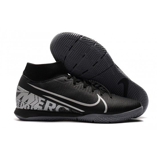 Kopačky Nike Mercurial Superfly VII Academy IC Černá Šedá 39-45